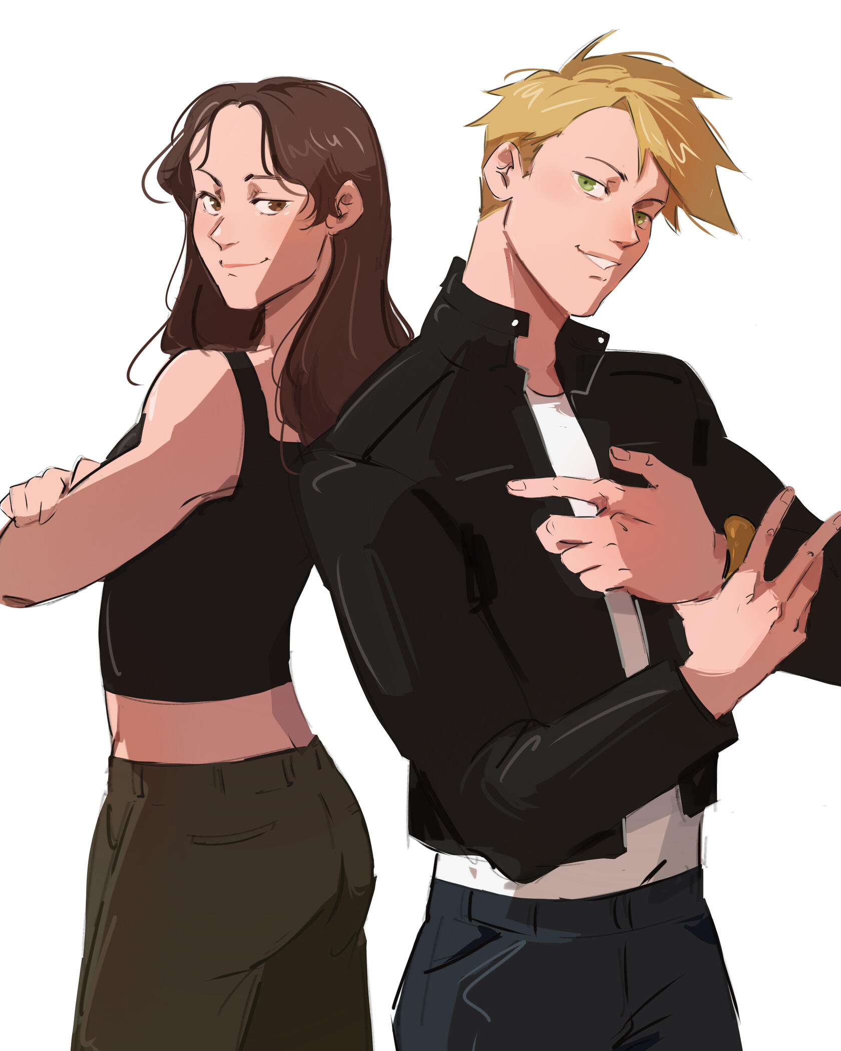 Alyssa and Daniel by @neyite_art (Instagram)