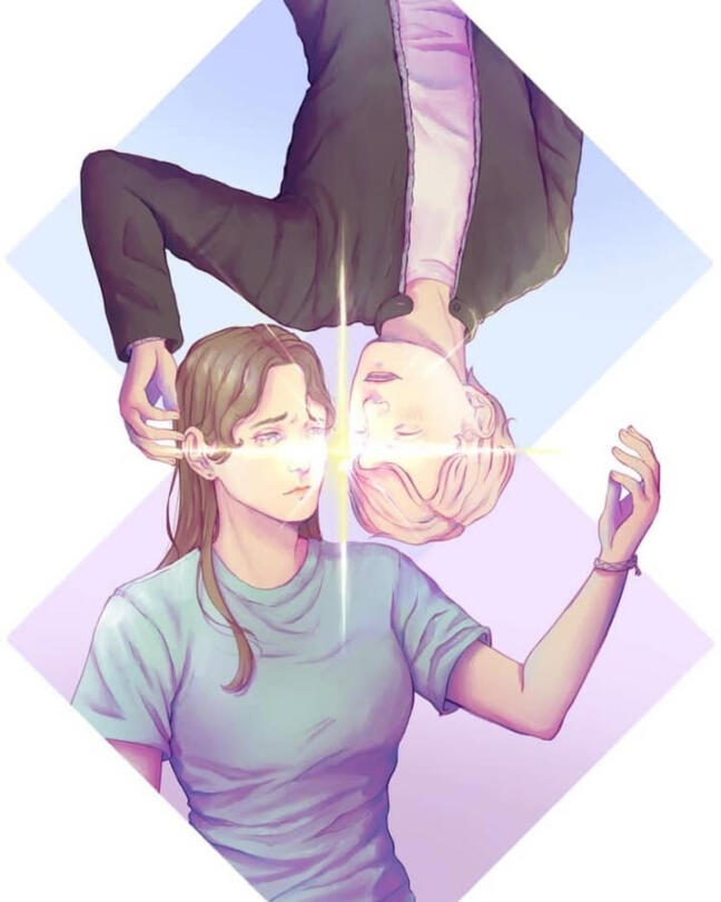 Alyssa and Daniel by @bupidoodles (Instagram)